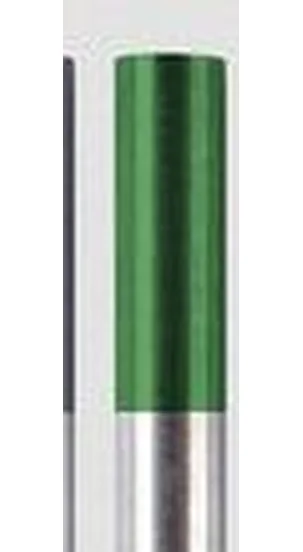 Pure tungsten electrode WP with green color code tip for AC TIG welding